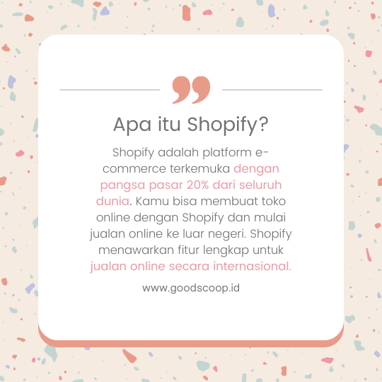 Apa Itu Shopify - Infografis