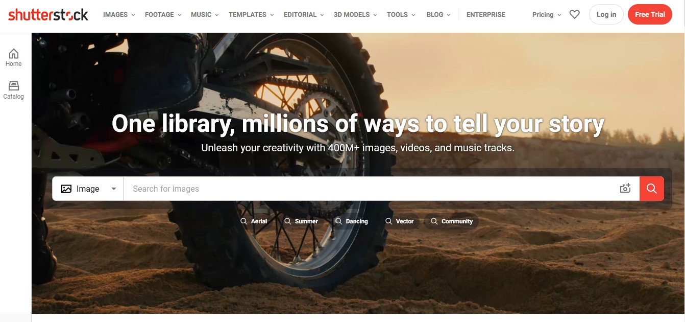 Shutterstock, Tempat Cari Pelanggan Desain Grafis