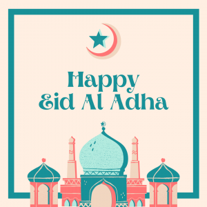 Happy Eid Al Adha Instagram Post