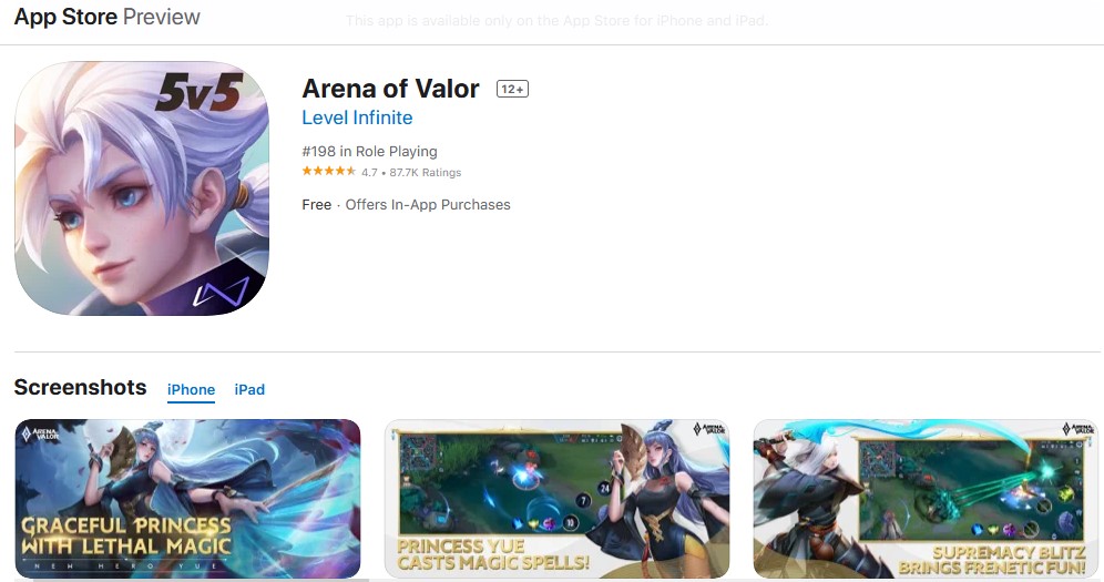 Jika kamu jago bermain Arena of Valor, kamu pun bisa menghasilkan uang dari aplikasi game ini