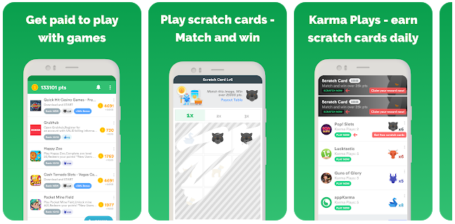 AppKarma termasuk salah satu aplikasi penghasil uang di Android yang bisa kamu unduh. | via goodscoop.id