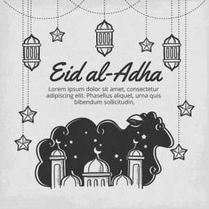 Stiker Hari Raya Idul Adha PSD