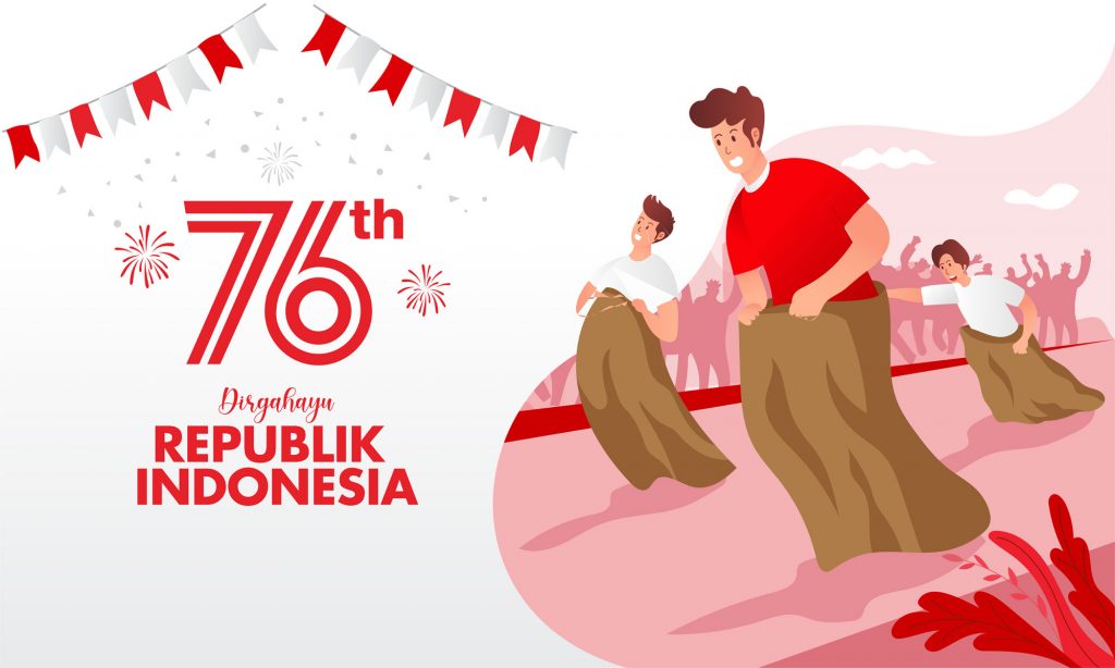 Poster Dirgahayu Indonesia ke 76