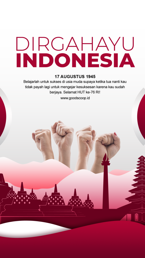 Poster Instagram Story Dirgahayu Indonesia