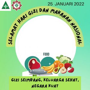 Twibbon Hari Gizi dan Makanan Nasional 2022 [Download Disini]