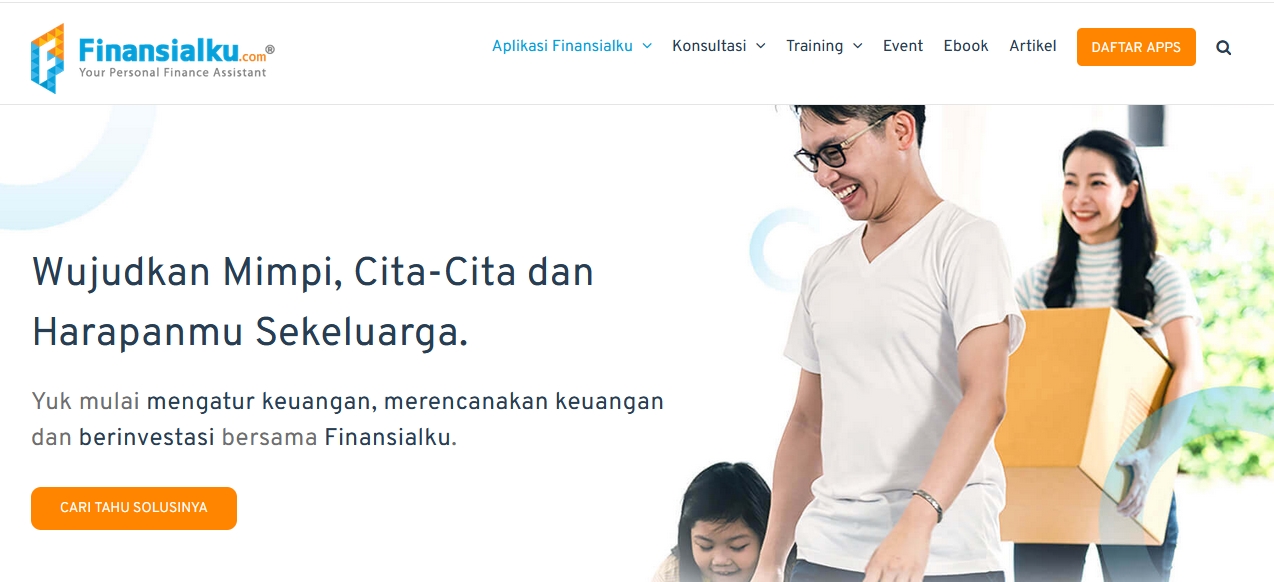 Finansialku merupakan aplikasi perencanaan keuangan dari Indonesia dengan fitur lengkap dan bersertifikat